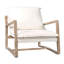 Axel 30" W Armchair in White-1673554552