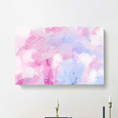 Set Me Free In Abstract - Wrapped Canvas Print