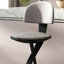 Chaise d'appoint noire (dossier de 6)-66590464-66590466-66590469