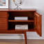 Retro style design sense solid wood TV cabinet