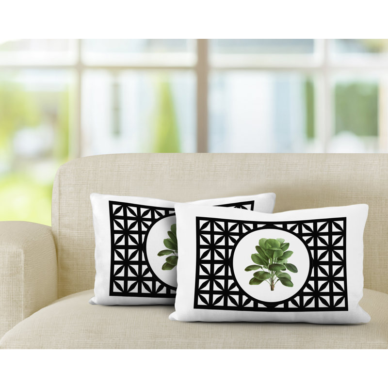  Coussin intérieur / extérieur Lumbar, Blanc