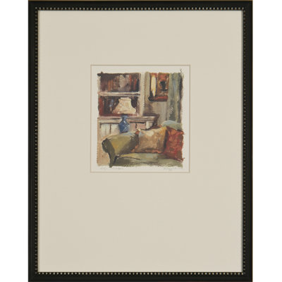 Sofa Pillows Print by Daughdrill