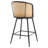 Cane Back Swivel Upholstered Stool-310099302-323371336-310099303