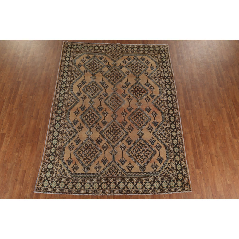 Tapis géométrique 7 x 9