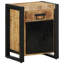 Amenata 40cm W Iron Bedside Table
