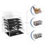 23.8x15.3x29.6cm Plastic Makeup Organiser