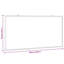  Magnetic Whiteboard 1.7 Cm Aluminium-1845584300