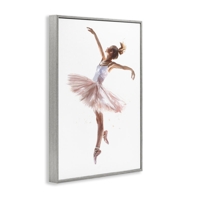 «Graceful Ballerina Pose», estampe numérique par Ramona Murdock, Estampe numérique Farmhouse, H 18 po x l 12 po