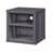 Versatile Metal Nightstand with USB and Open Compartments for Enhanced Functionality