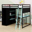 Lit mezzanine en bois-223592805