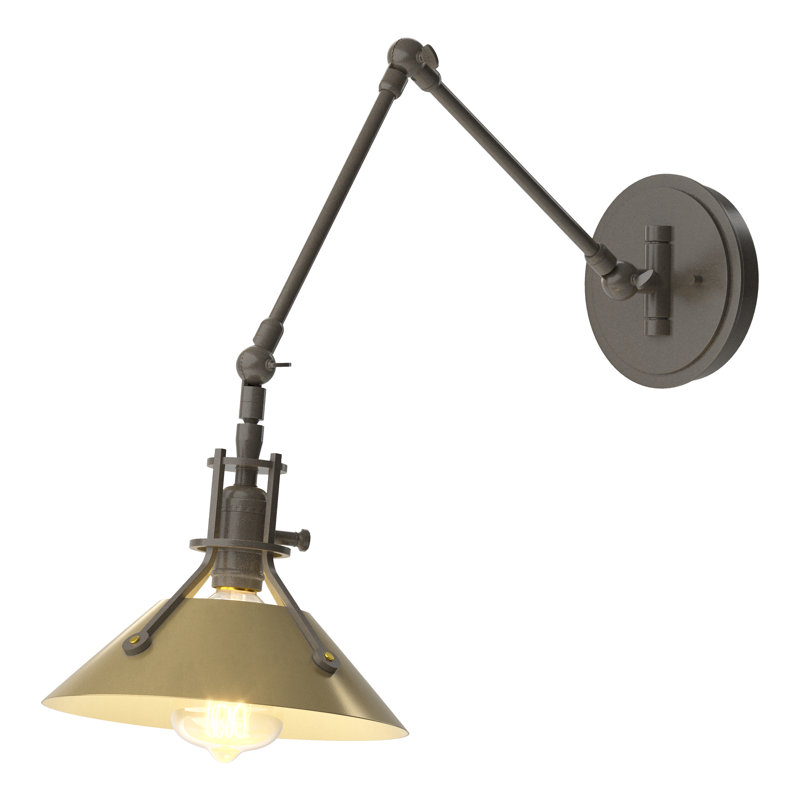 Henry Sconce -209320_5, Dark Smoke, Modern Brass