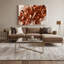 Aquarelle abstraite, art mural sur toile brune 9-1721218726