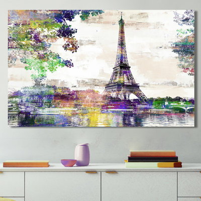 « paris iii », reproduction d’impression sur toile tendue