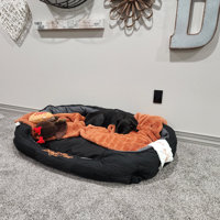 Waterproof Orthopedic Bolster Dog Bed BingoPaw Size: Large (35.4 W x 27.5 D x 7.4 H)