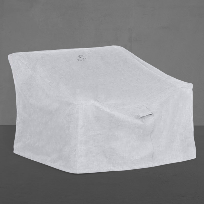 Housse pour chaise longue à dossier bas