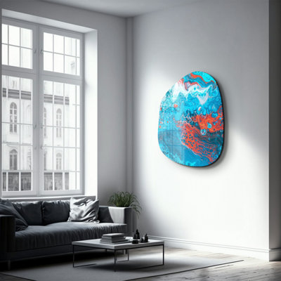 Wall Decor on Tempered Glass