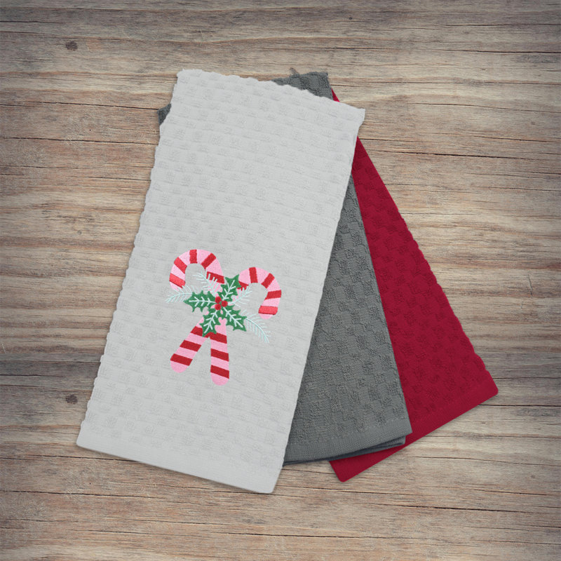 Cotton Tea Towel Kitchen Towel, White