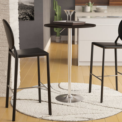 Round Metal Base Dining Table