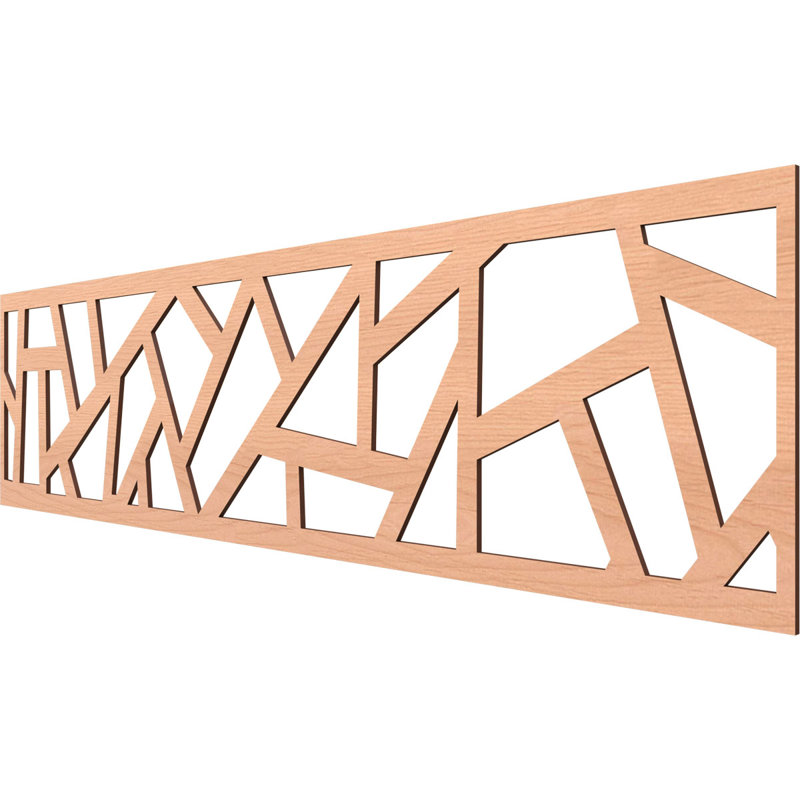 Moulure en bois Harrisburg, Aulne, H 12 po x l 47 po x P 0,25 po