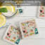 Georgia Attractions 4 Piece Tumbled Tile Coaster Set