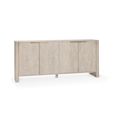 Ledro Wood 4Dr Buffet White Wash