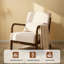 Upholstered Linen Armchair-1722659742