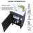 16'' Ebony Modern Free-Standing Single Bathroom Vanity Set