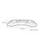 Combinaison de canapé d'angle semi-circulaire-104490220