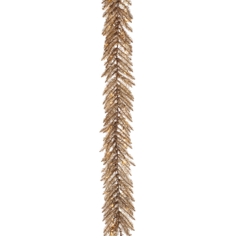 Guirlande champagne 6 pi x 12 po DEL