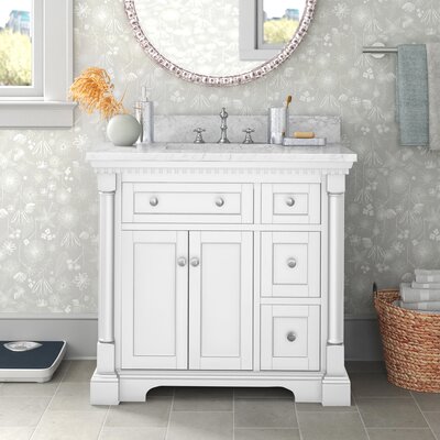 Jianglin 36"" Single Bathroom Vanity Set -  Breakwater Bay, 83CA625AA1C24E2582A853EB742F83BC