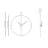 Mini Bilbao Wall Clock-2143692427