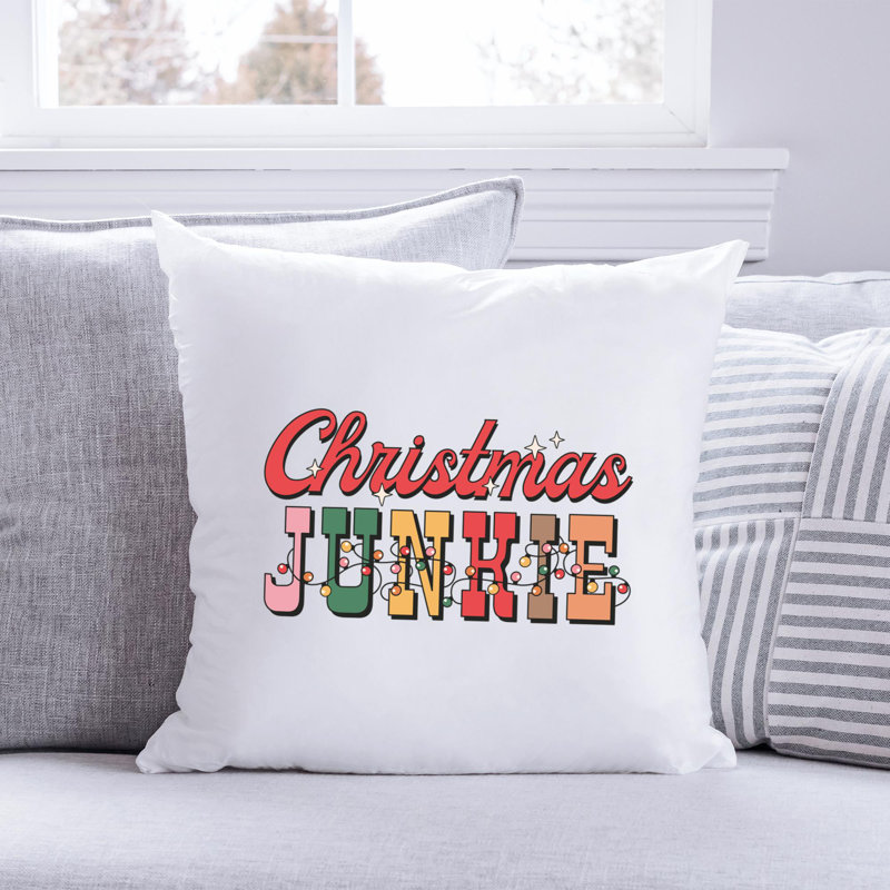 Christmas_9 Reversible Throw Pillow, 18" x 18"