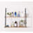 Hoko 2 Piece Tiered Shelf with Adjustable Shelves