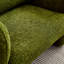 Canapé 34 po en tissu de velours, canapé simple moderne avec coussin de soutien