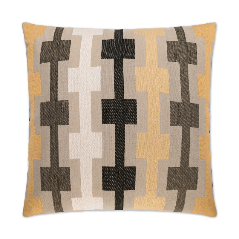 Tissu en mélange de coton Hopscotch, Jaune