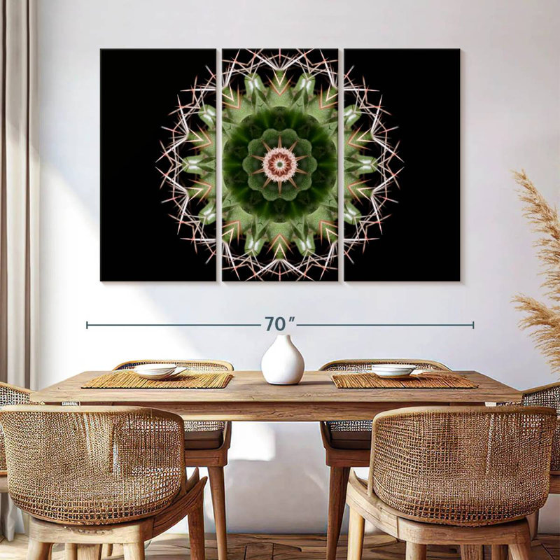 Harnek Mandala Cactus, H 42 po x l 65 po