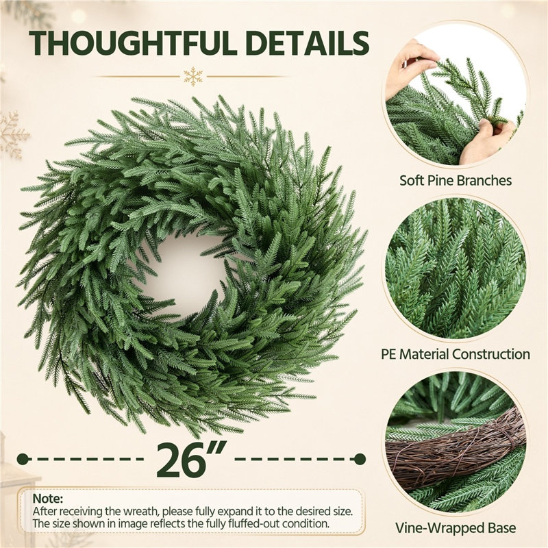 Norfolk Pine Wreath