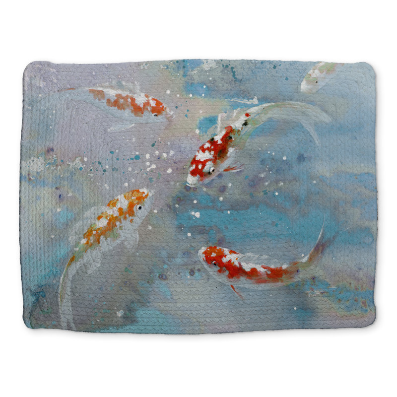 Napperon Koi Asian Asian Home Decor