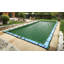 Bâche d'hiver rectangulaire Blue Wave Arctic Armor pour piscine creusée (4,27 m x 8,53 m), bâche de piscine robuste et solide, toile en polyéthylène 3,05 m x 3,66 m, recouvrement de 1,52 m, œillets, câble et treuil-9055555