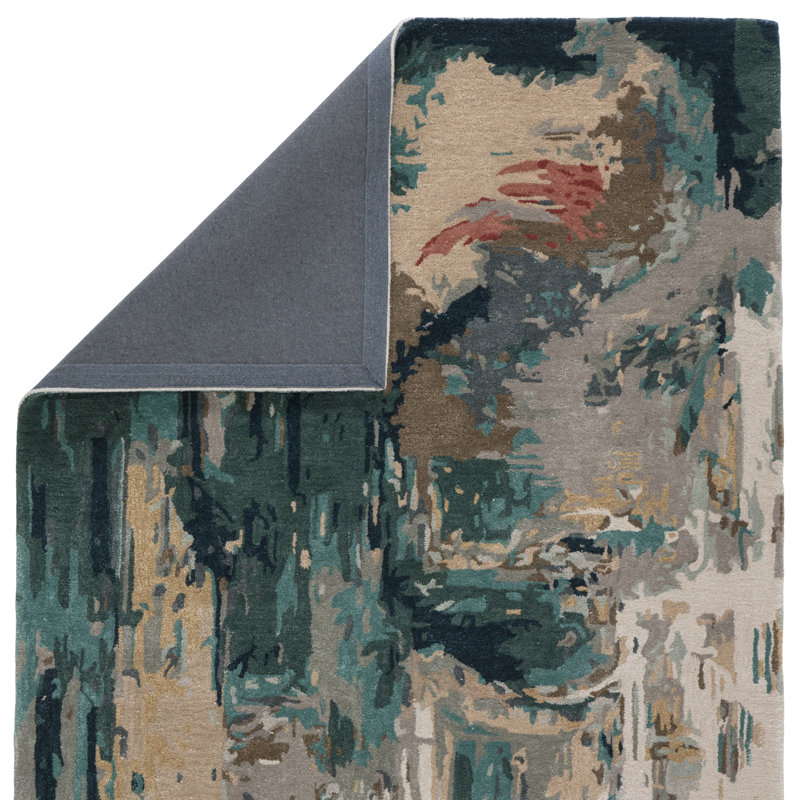 Boley Abstract Indoor Rug, Rectangle 2' x 3'