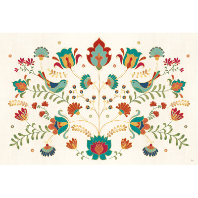 «Folk Floral I» par Véronique Charron