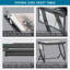 Table d'artisanat en verre Courson