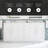 Athea 72 in. Double Sink Freestanding White Bathroom Vanity with White Engineered Marble Top, Brushed Nickel Hardware-1242006376