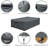 Patio Furniture Cover, Waterproof, Furniture Table, Chair and Sectional Sofa Set, 126 in. L x 64 in. W x 28 in. H, Gray