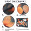 Photo de fleur de cerisier orange pastel - Art mural fleur de cerisier-333795524-333795550