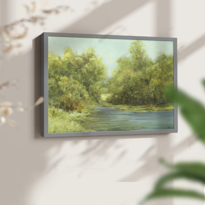 Country Views III - Reproduction encadrée - Restickable