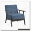Fauteuil d'appoint décontracté transitionnel avec structure gris brique-1095982744