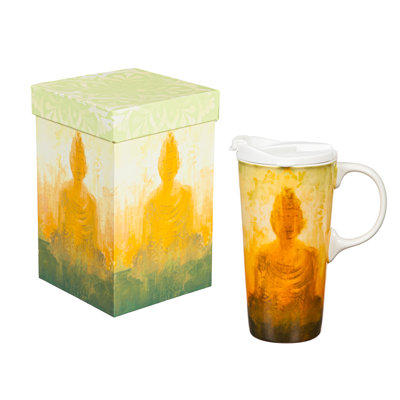 17 oz Tasse de voyage en céramique