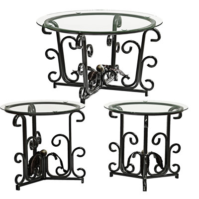 Ensemble de tables basses