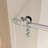44-48" X 76" H Frameless Sliding  Shower Door, 5/16" (8Mm) Clear Tempered Glass, Stainless Steel Frame,Brushed Nickel-122520479